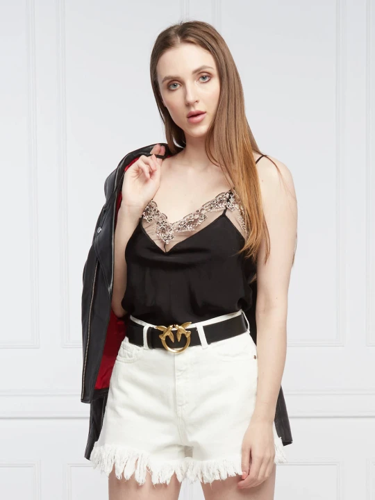 Zdjęcie produktu Pinko Top Giaggilo | Relaxed fit czarny