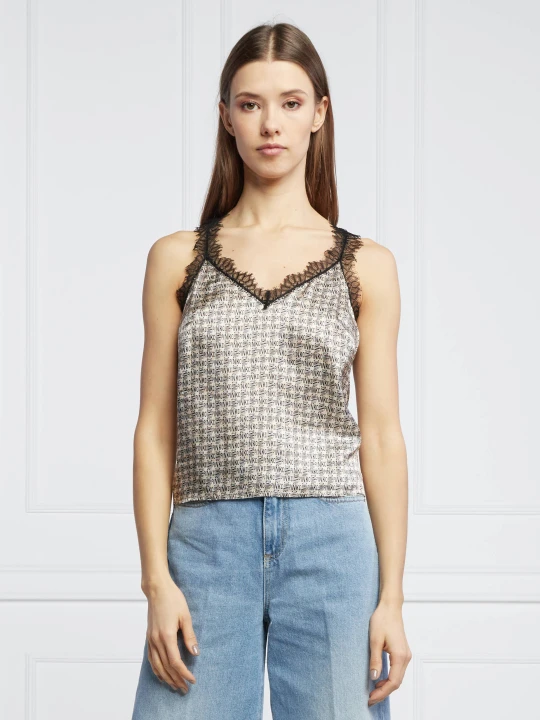 Zdjęcie produktu Pinko Top VOGHERA | Regular Fit beżowy