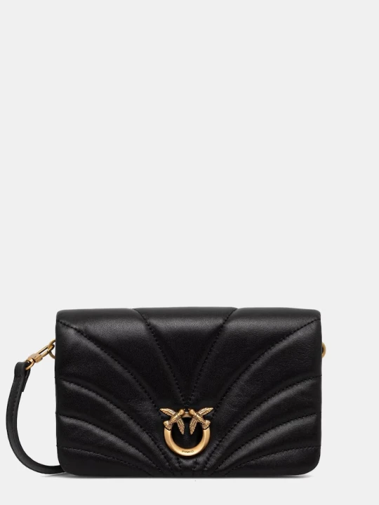 Zdjęcie produktu Pinko torebka crossbody damska skórzana czarny