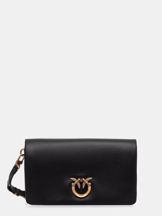 Zdjęcie produktu Pinko torebka crossbody damska skórzana czarny