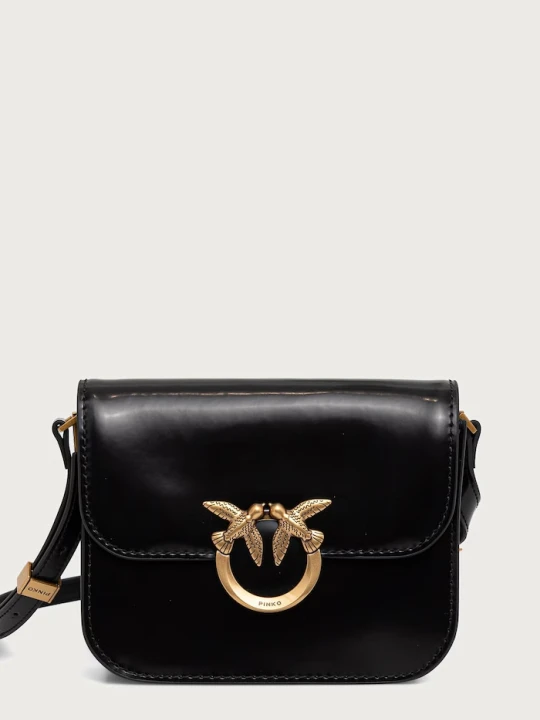 Zdjęcie produktu Pinko torebka crossbody damska skórzana czarny