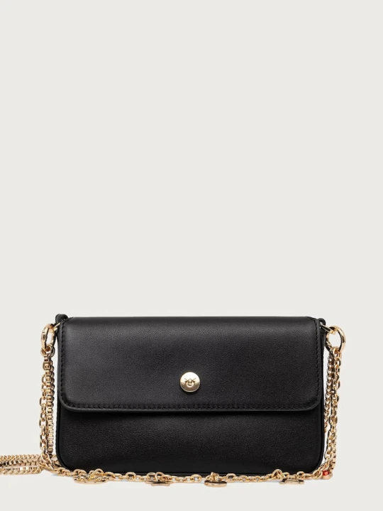 Zdjęcie produktu Pinko torebka crossbody damska skórzana czarny