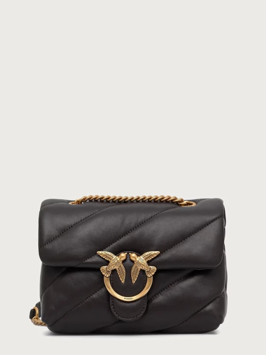 Zdjęcie produktu Pinko torebka crossbody damska skórzana fioletowy