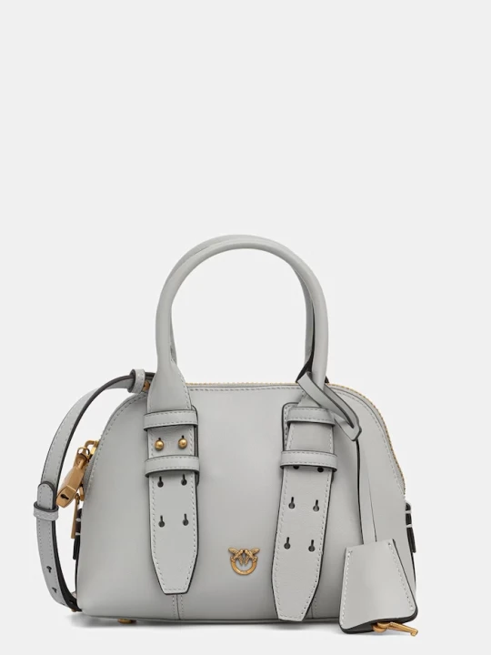 Zdjęcie produktu Pinko torebka crossbody damska skórzana turkusowy