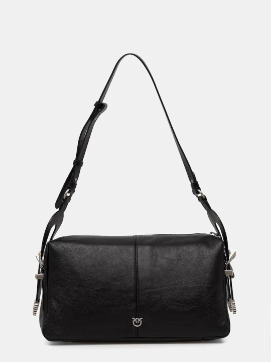 Zdjęcie produktu Pinko torebka shopper damska skórzana czarny