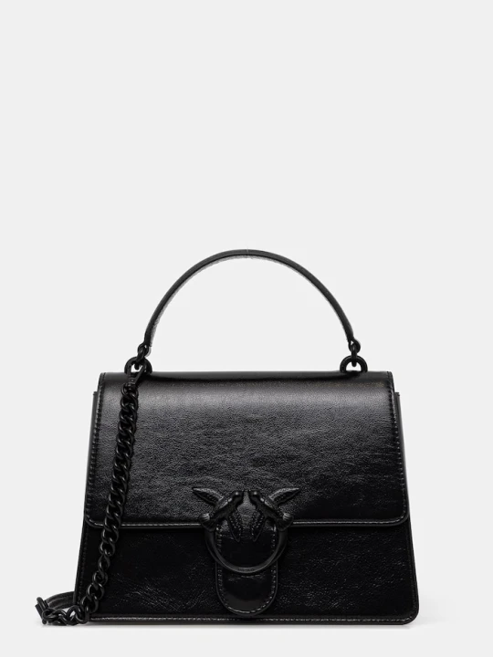 Zdjęcie produktu Pinko torebka crossbody damska skórzana czarny