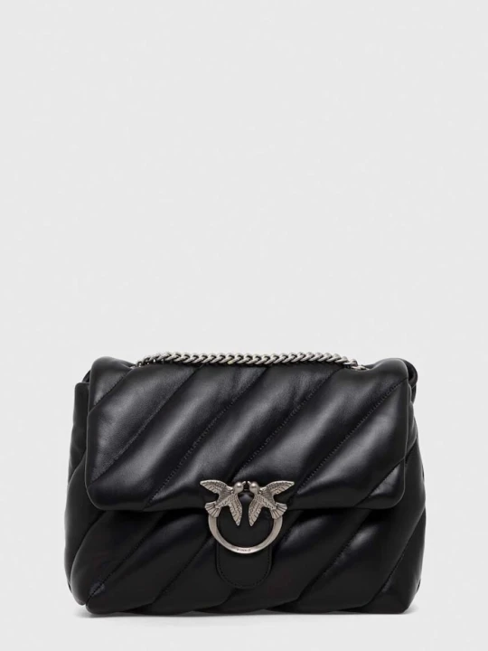 Zdjęcie produktu Pinko torebka crossbody damska skórzana czarny