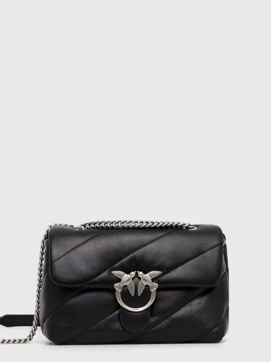 Zdjęcie produktu Pinko torebka crossbody damska skórzana czarny