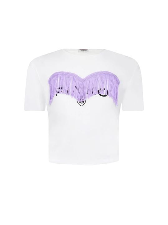 Zdjęcie produktu Pinko UP T-shirt | Cropped Fit | stretch