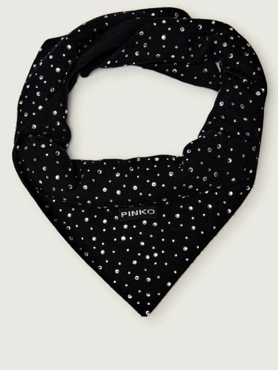 Zdjęcie produktu Pinko Wełniana chusta SVIZZERA czarny