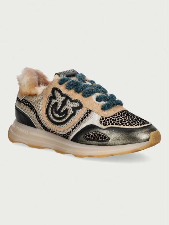Zdjęcie produktu Pinko Zoe 12 sneakersy damskie beżowy