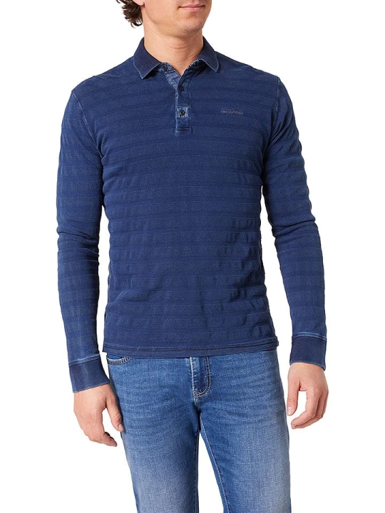 Zdjęcie produktu Pioneer Koszulka polo w kolorze niebieskim rozmiar: XL