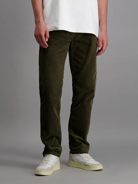 Zdjęcie produktu Pioneer Spodnie sztruksowe "Rando" - Regular fit - w kolorze khaki rozmiar: W33 / L30