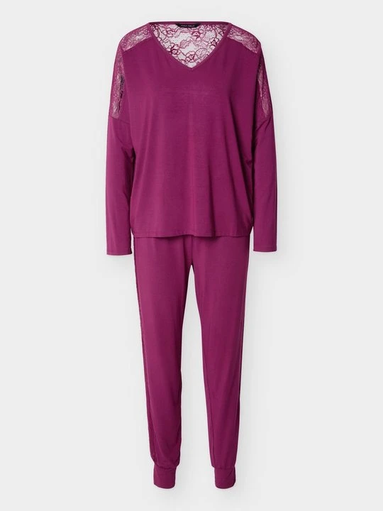 Zdjęcie produktu Piżama Anna Field By Zalando bordowy