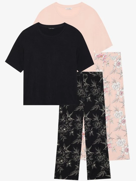 Zdjęcie produktu Piżama Anna Field By Zalando czarny