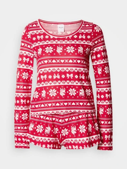 Zdjęcie produktu Piżama Hollister Co. czerwony