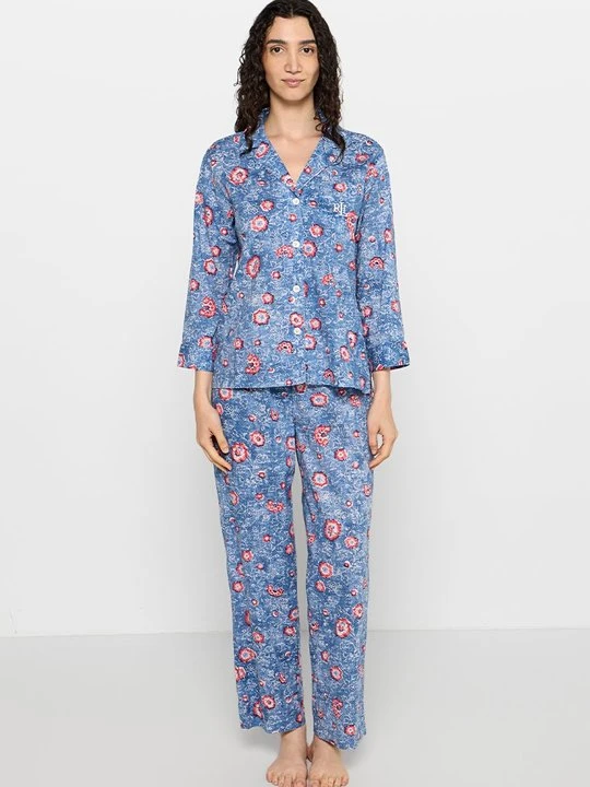 Zdjęcie produktu Piżama Lauren Ralph Lauren niebieski