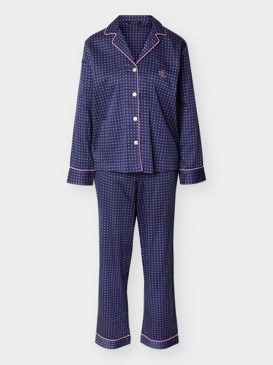 Zdjęcie produktu Piżama Lauren Ralph Lauren granatowy