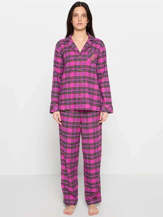Zdjęcie produktu Piżama Lauren Ralph Lauren różowy