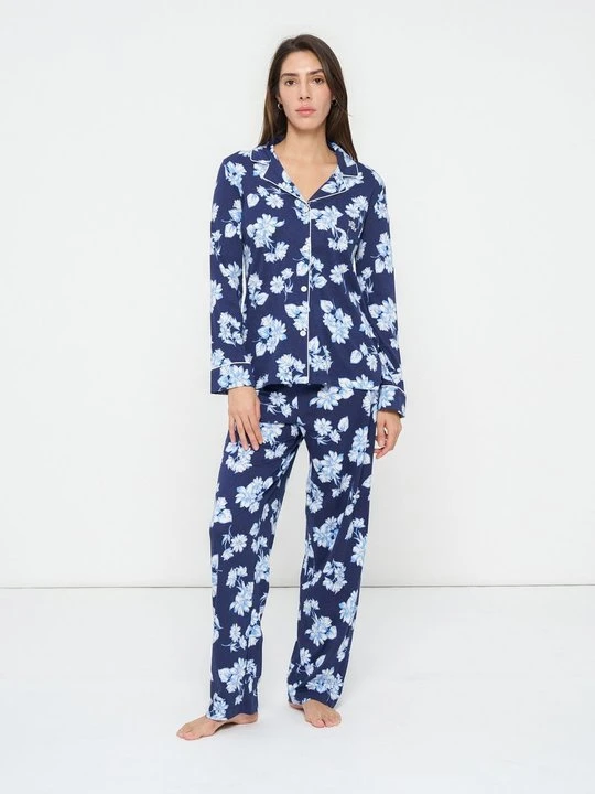 Zdjęcie produktu Piżama Lauren Ralph Lauren granatowy