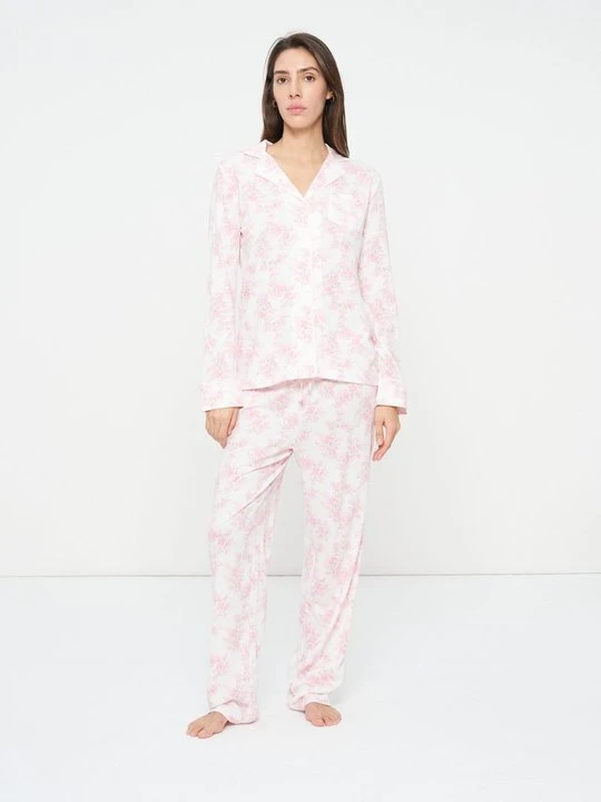 Zdjęcie produktu Piżama Lauren Ralph Lauren różowy