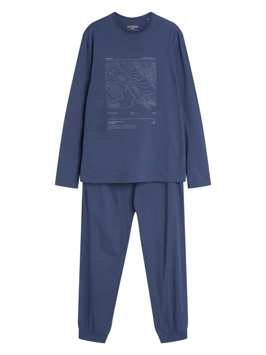 Zdjęcie produktu Piżama Local Henderson niebieski