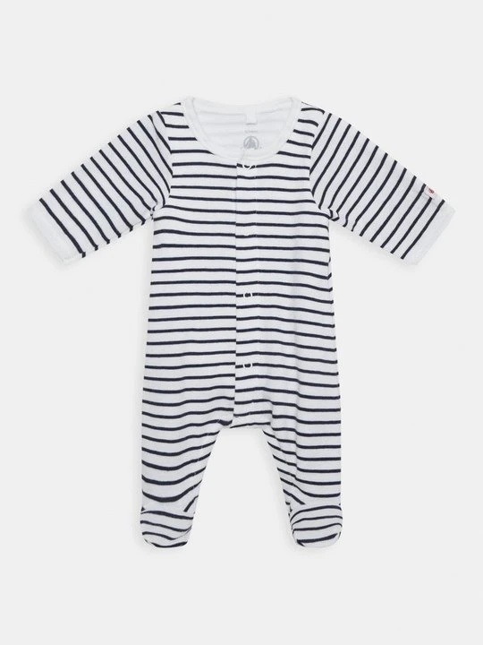 Zdjęcie produktu Piżama Petit Bateau granatowy