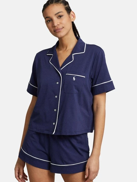 Zdjęcie produktu Piżama Polo Ralph Lauren granatowy