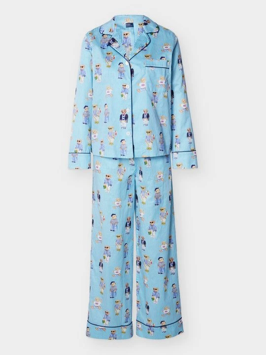 Zdjęcie produktu Piżama Polo Ralph Lauren jasnoniebieski