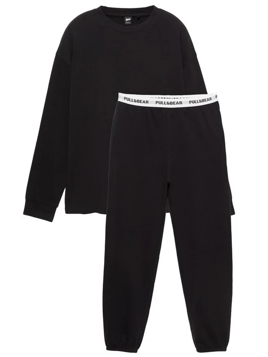 Zdjęcie produktu Piżama PULL&BEAR czarny