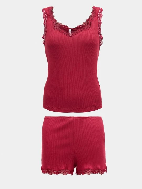 Zdjęcie produktu Piżama Tommy Hilfiger czerwony