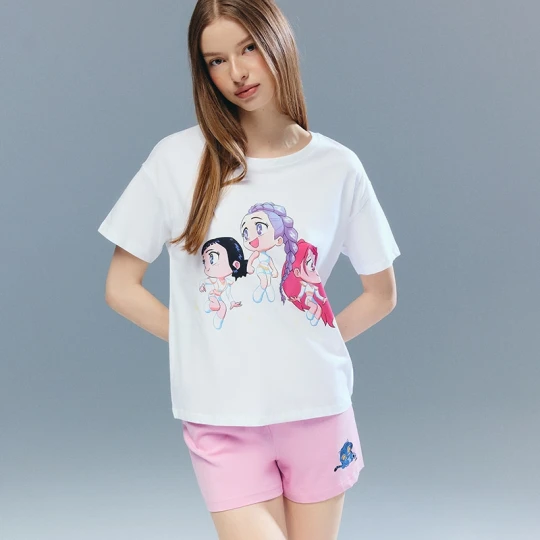 Zdjęcie produktu Piżama z nadrukiem KPop Demon Hunters House