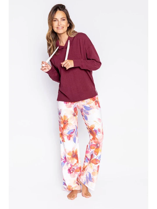 Zdjęcie produktu PJ Salvage Bluza w kolorze bordowym rozmiar: XL