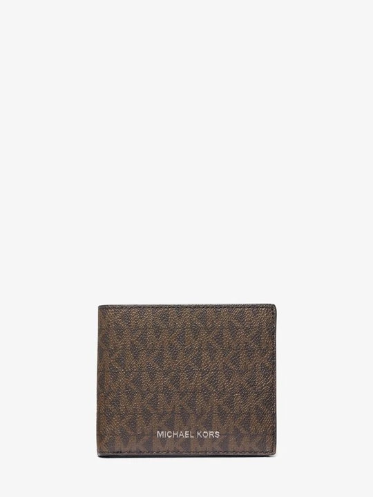 Zdjęcie produktu Płaski portfel Greyson z logo Michael Kors