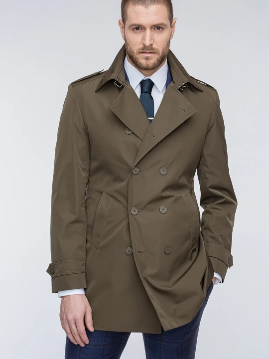 Zdjęcie produktu Płaszcz AMADEO PSZS000201 Giacomo Conti zielony