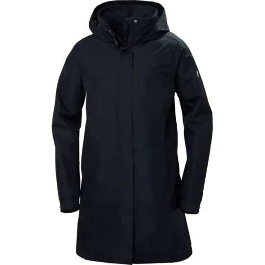 Zdjęcie produktu Płaszcz damski Aden Long Rain Helly Hansen Granatowy