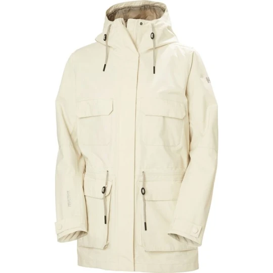 Zdjęcie produktu Płaszcz damski Escape Utility Raincoat Helly Hansen Beżowy