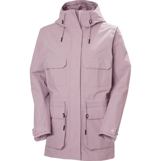 Zdjęcie produktu Płaszcz damski Escape Utility Raincoat Helly Hansen Fioletowy