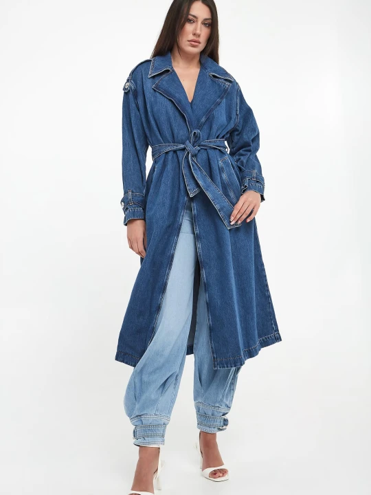 Zdjęcie produktu Płaszcz damski jeansowy LIU JO