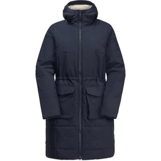 Zdjęcie produktu Płaszcz damski White Frost Jack Wolfskin Granatowy