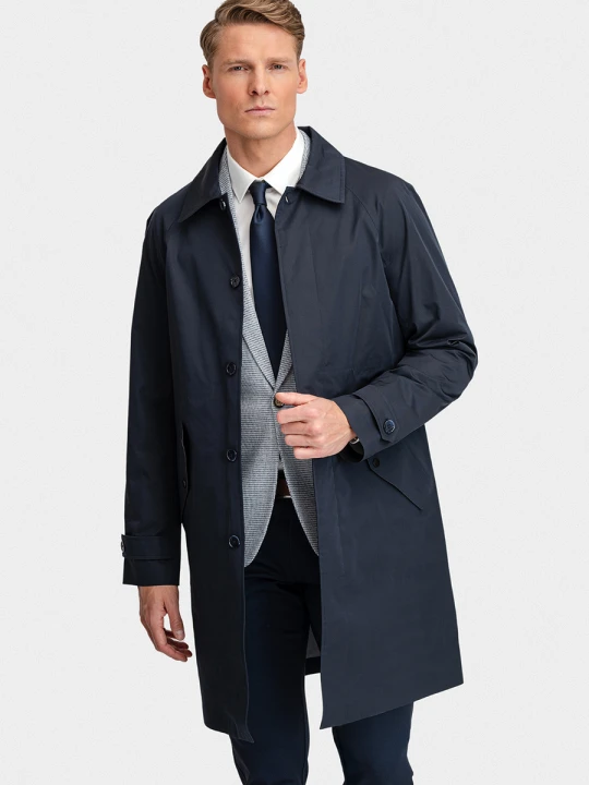 Zdjęcie produktu Płaszcz DAVIDE 00275B75GSA Giacomo Conti granatowy