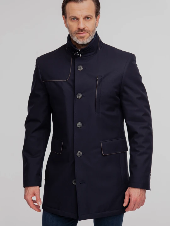 Zdjęcie produktu Płaszcz FERNANDO 00231B75GSA Giacomo Conti granatowy