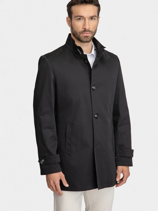 Zdjęcie produktu Płaszcz FLAVIO 00274C90GSA Giacomo Conti czarny