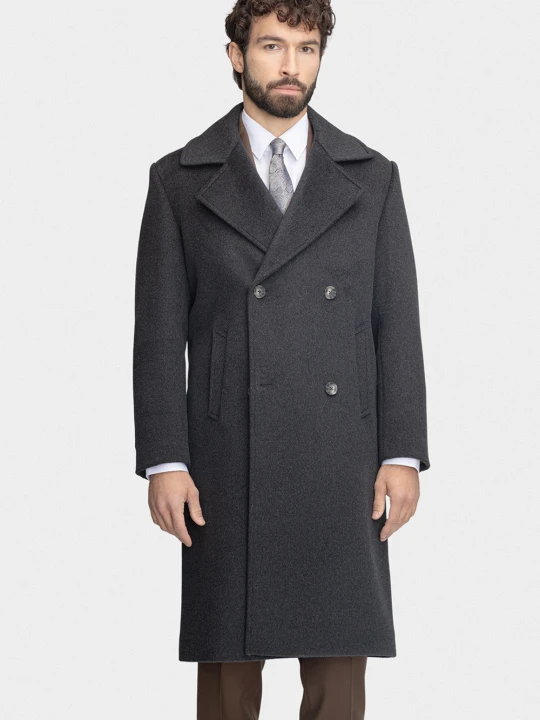 Zdjęcie produktu Płaszcz GUSTAVO 00281A05GSA Giacomo Conti szary