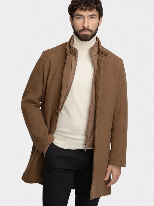 Zdjęcie produktu Płaszcz męski MARCO 00284B79GSA Giacomo Conti brazowy