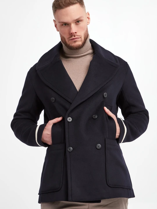 Zdjęcie produktu Płaszcz męski wełniany EMPORIO ARMANI