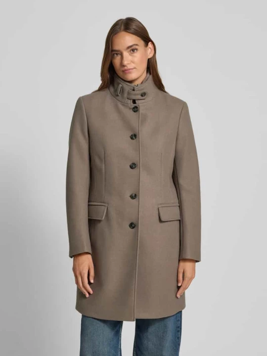Zdjęcie produktu Płaszcz o kroju slim fit z dodatkiem wełny model „ASTRO” CINQUE