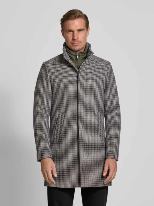 Zdjęcie produktu Płaszcz o kroju slim fit z dodatkiem wełny model ‘HARVEY’ Matinique Beżowy