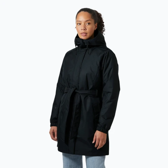 Zdjęcie produktu Płaszcz ocieplany damski Helly Hansen Classic Insulated Trench navy Granatowy
