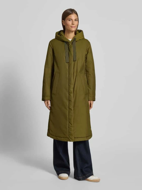 Zdjęcie produktu Płaszcz parka o kroju regular fit z kapturem Marc O'Polo Khaki